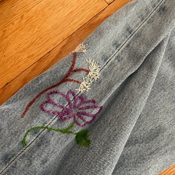 Rare Distressed custom embroidery vintage Levi 501 29x32 - Picture 13 of 13